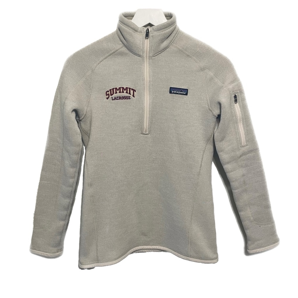 Patagonia Better Sweater Women’s XXS Pullover Summit Lacrosse Cream
